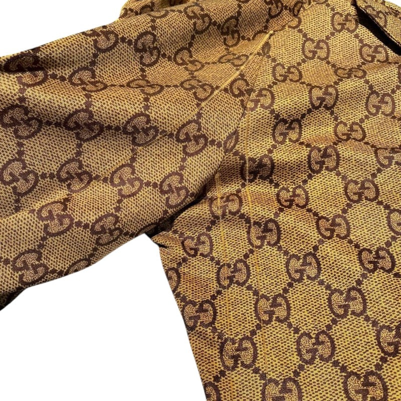 グッチ GUCCI サイドラインGGトラックパンツ 545534 キャメル ポリエステル メンズ パンツ