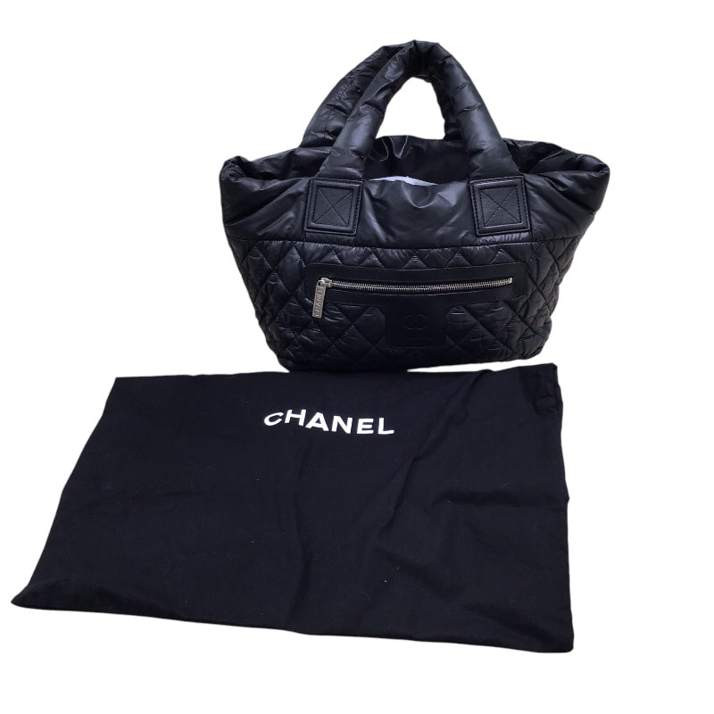 シャネル CHANEL コココクーントートPM ブラック ナイロン ナイロン ユニセックス トートバッグ
