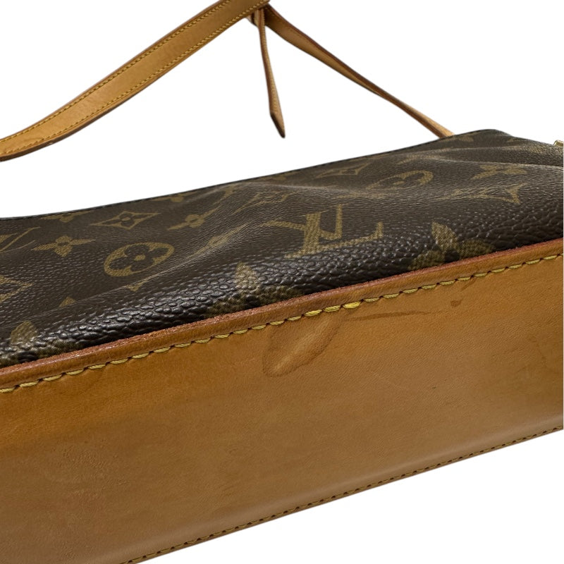 ルイ・ヴィトン LOUIS VUITTON トロッター M51240 ブラウン モノグラムキャンバス モノグラムキャンバス ユニセックス ショルダーバッグ