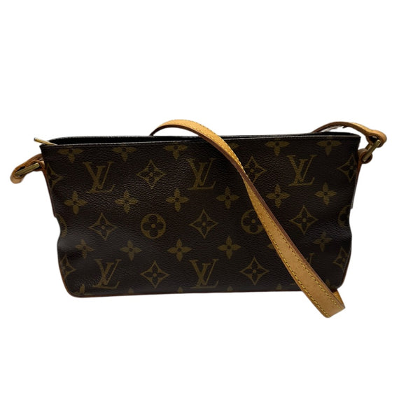 ルイ・ヴィトン LOUIS VUITTON トロッター M51240 ブラウン モノグラムキャンバス モノグラムキャンバス ユニセックス ショルダーバッグ