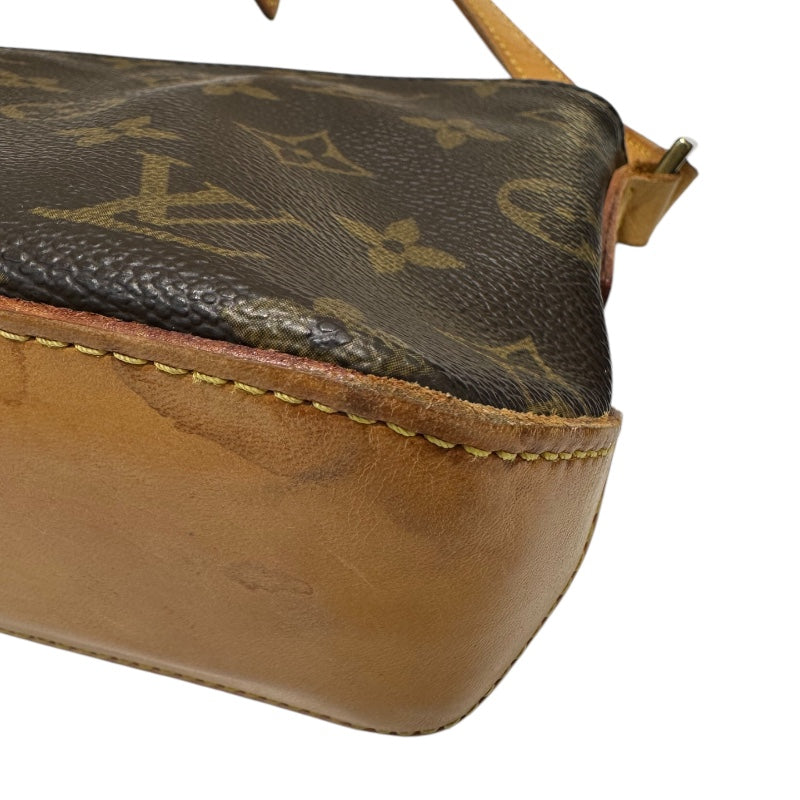 ルイ・ヴィトン LOUIS VUITTON トロッター M51240 ブラウン モノグラムキャンバス モノグラムキャンバス ユニセックス ショルダーバッグ