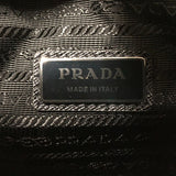 プラダ PRADA Re-Nylon サフィアーノショルダーバッグ 2VH113 ブラック ナイロン ナイロン/サフィアーノ レディース ショルダーバッグ