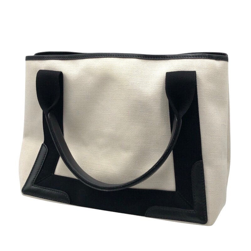 バレンシアガ BALENCIAGA ネイビーカバスS 339933 アイボリー  