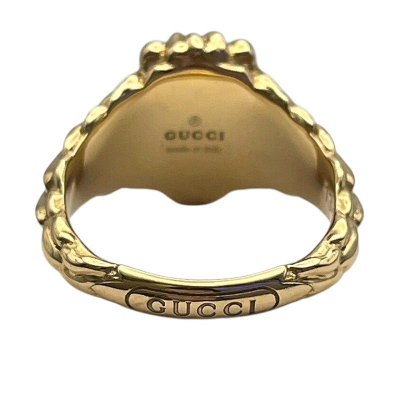 グッチ GUCCI ライオンリング K18ゴールド ジュエリー | 中古