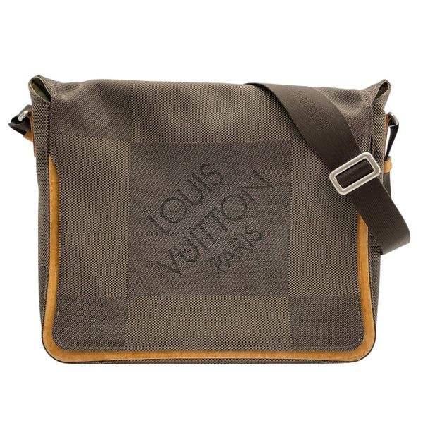 美品 ルイヴィトン M93030 ダミエ ジェアン メッセンジャーバッグ ルイ・ヴィトン LOUIS VUITTON メサジェ M93030 ブラウン ダミエ