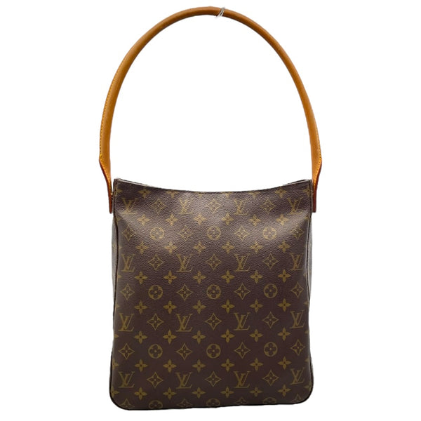 ルイ・ヴィトン LOUIS VUITTON ルーピングGM M51145 ブラウン モノグラム レディース ハンドバッグ
