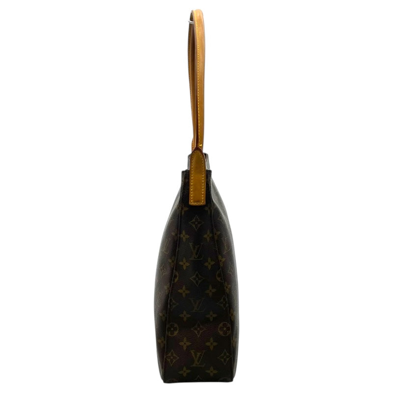 ルイ・ヴィトン LOUIS VUITTON ルーピングGM M51145 ブラウン モノグラム レディース ハンドバッグ