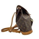 ルイ・ヴィトン LOUIS VUITTON モンスリMM M51136 ブラウン モノグラムキャンバス レディース リュック・デイパック