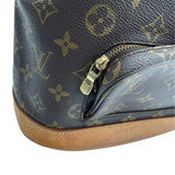 ルイ・ヴィトン LOUIS VUITTON モンスリMM M51136 ブラウン モノグラムキャンバス レディース リュック・デイパック
