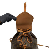 ルイ・ヴィトン LOUIS VUITTON モンスリMM M51136 ブラウン モノグラムキャンバス レディース リュック・デイパック