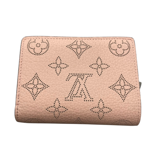 ルイ・ヴィトン LOUIS VUITTON ポルトフォイユ・クレア M80629 ピンク マヒナ レディース 二つ折り財布