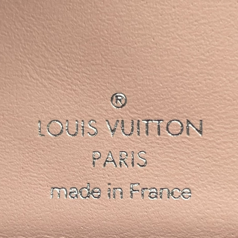 ルイ・ヴィトン LOUIS VUITTON ポルトフォイユ・クレア M80629 ピンク マヒナ レディース 二つ折り財布