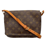 ルイ・ヴィトン LOUIS VUITTON ミュゼット・タンゴ ショート M51257 ブラウン モノグラムキャンバス レディース ショルダーバッグ