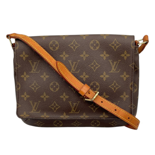 ルイ・ヴィトン LOUIS VUITTON ミュゼット・タンゴ ショート M51257 ブラウン モノグラムキャンバス レディース ショルダーバッグ
