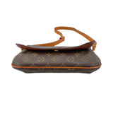 ルイ・ヴィトン LOUIS VUITTON ミュゼット・タンゴ ショート M51257 ブラウン モノグラムキャンバス レディース ショルダーバッグ