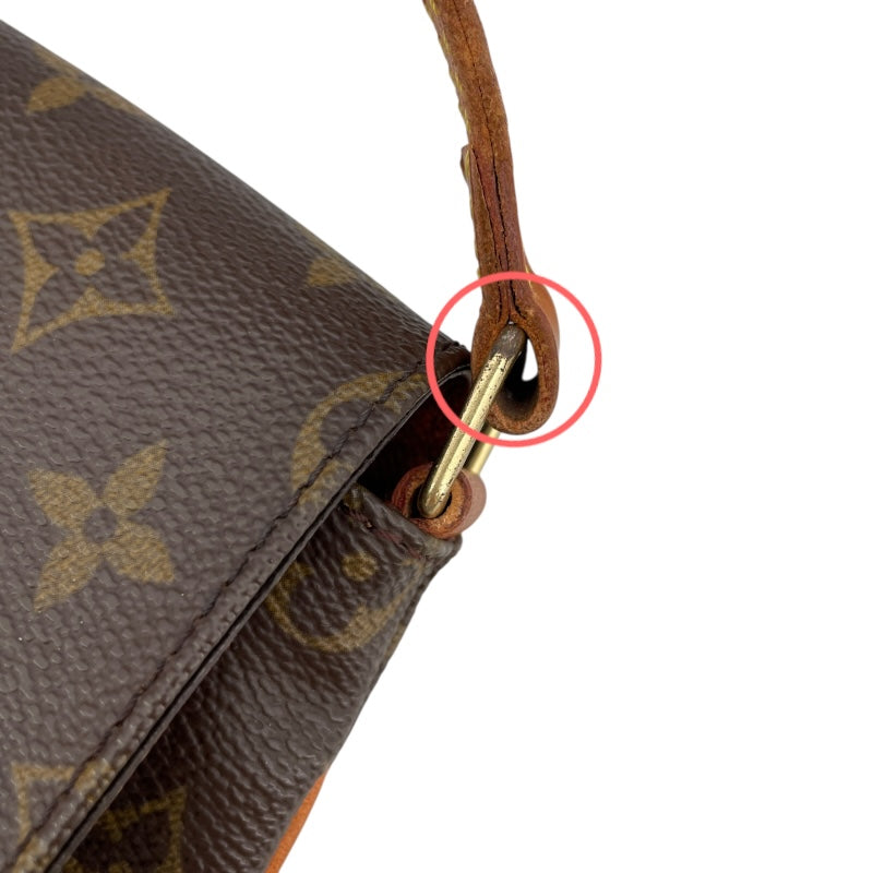 ルイ・ヴィトン LOUIS VUITTON ミュゼット・タンゴ ショート M51257 ブラウン モノグラムキャンバス レディース ショルダーバッグ