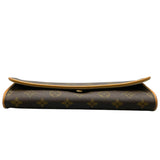 ルイ・ヴィトン LOUIS VUITTON ポシェット・ツインGM M51852 ブラウン モノグラム・キャンバス レディース ショルダーバッグ