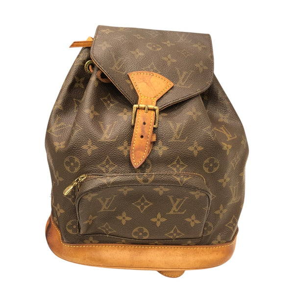 ルイ・ヴィトン LOUIS VUITTON モンスリMM M51136 モノグラム PVC レディース リュック・デイパック