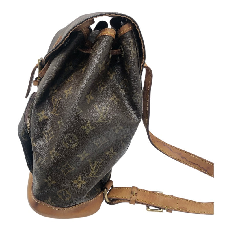 ルイ・ヴィトン LOUIS VUITTON モンスリMM M51136 モノグラム PVC レディース リュック・デイパック