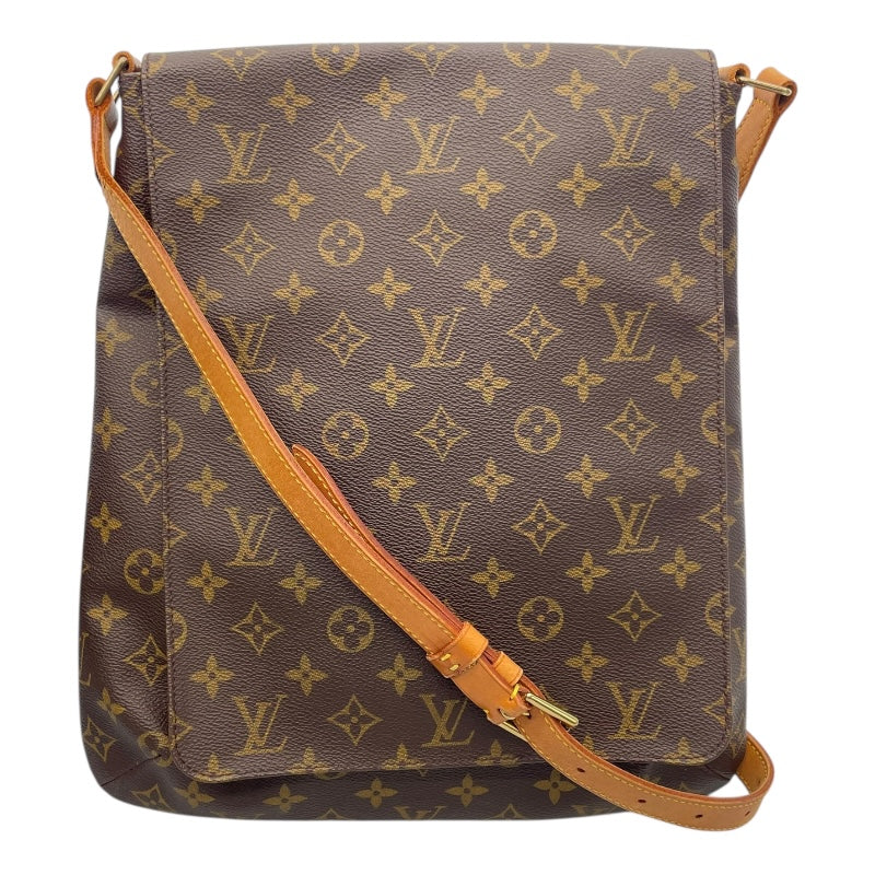 ルイ・ヴィトン LOUIS VUITTON ミュゼット M51256 ブラウン モノグラム・キャンバス レディース ショルダーバッグ