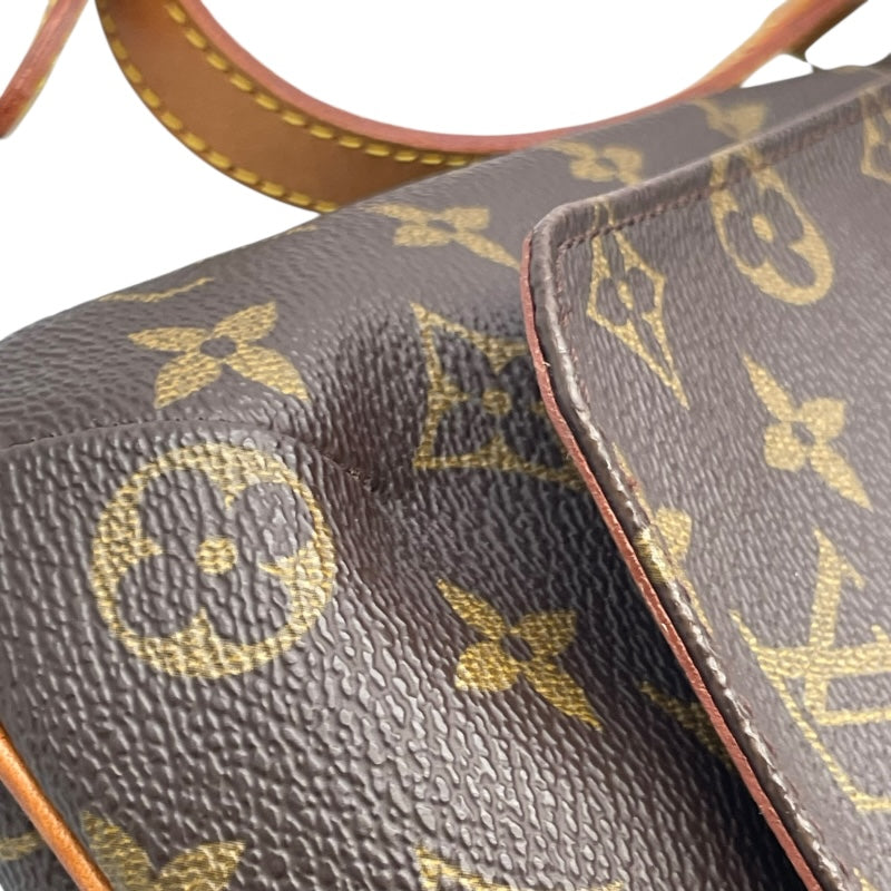 ルイ・ヴィトン LOUIS VUITTON ミュゼット・サルサ ショート M51258 ブラウン モノグラム・キャンバス レディース ショルダーバッグ