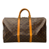 ルイ・ヴィトン LOUIS VUITTON キーポル50 M41426 ブラウン モノグラム・キャンバス ユニセックス ボストンバッグ
