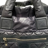 シャネル CHANEL ココクーントートPM A48610 ブラック ナイロン レディース トートバッグ