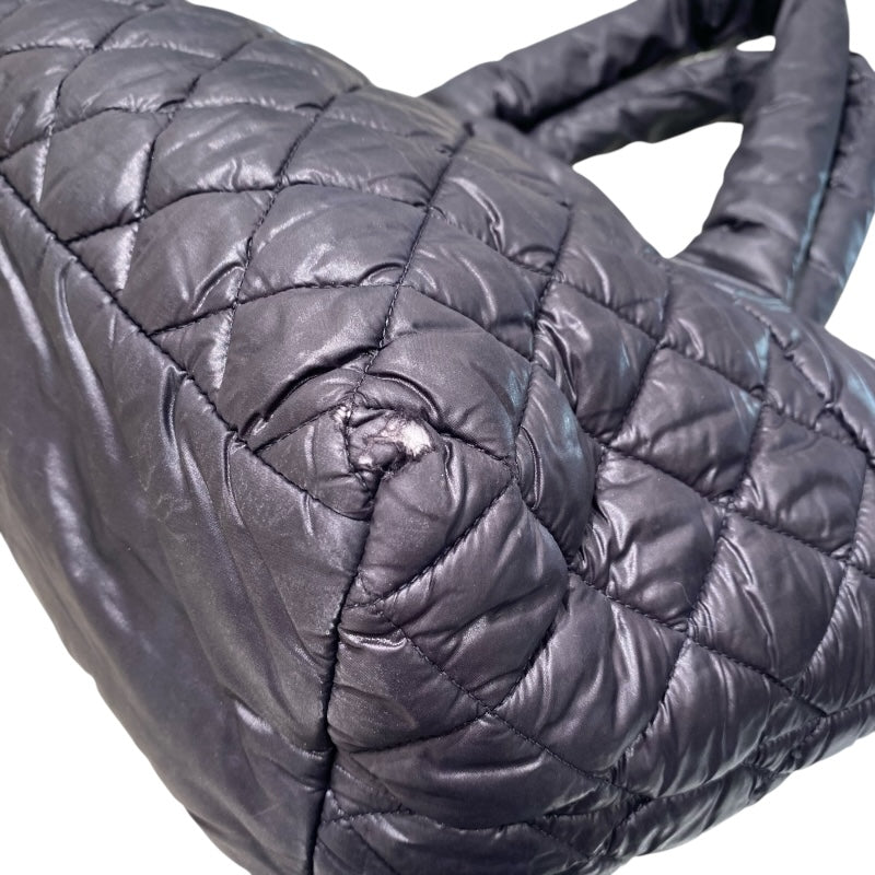 シャネル CHANEL ココクーントートPM A48610 ブラック ナイロン
