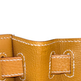 エルメス HERMES ケリー28 D刻 ナチュラルサブレ　シルバー金具 ヴァッシュリエジュ レディース ハンドバッグ