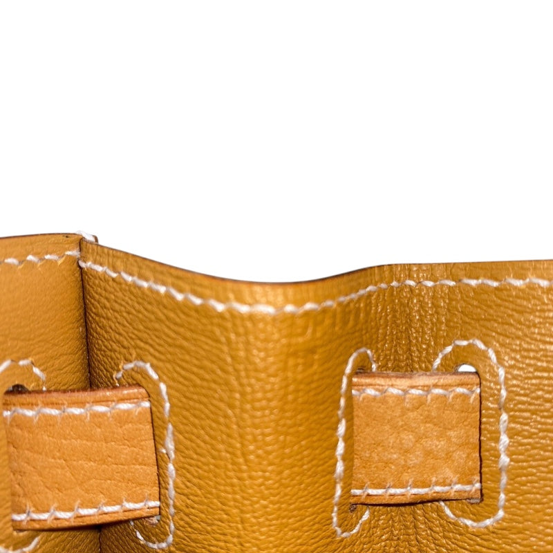 エルメス HERMES ケリー28 D刻 ナチュラルサブレ　シルバー金具 ヴァッシュリエジュ レディース ハンドバッグ