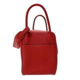 エルメス HERMES リンディ30 □P刻印　(2012年製) ルージュグレナ シルバー金具  トリヨンクレマンス レディース ショルダーバッグ