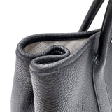 エルメス HERMES ガーデンパーティーTPM U刻印　(2022年製) ブラッ クシルバー金具 ネゴンダ メンズ ハンドバッグ