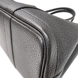 エルメス HERMES ガーデンパーティーTPM U刻印　(2022年製) ブラッ クシルバー金具 ネゴンダ メンズ ハンドバッグ