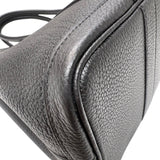 エルメス HERMES ガーデンパーティーTPM U刻印　(2022年製) ブラッ クシルバー金具 ネゴンダ メンズ ハンドバッグ