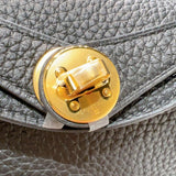 エルメス HERMES リンディミニ B刻印　(2023年製) ブラック ゴールド金具 トリヨンクレマンス レディース ショルダーバッグ
