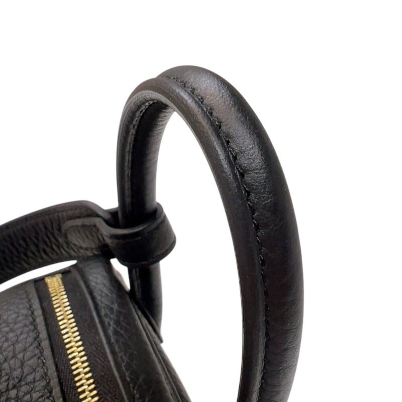 エルメス HERMES リンディミニ B刻印　(2023年製) ブラック ゴールド金具 トリヨンクレマンス レディース ショルダーバッグ
