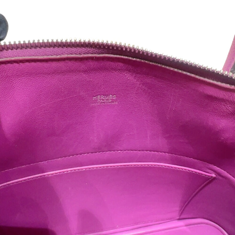 エルメス HERMES ボリード31 □J刻印　(2006年製) シクラメン シルバー金具 ヴォーエプソン レディース ハンドバッグ