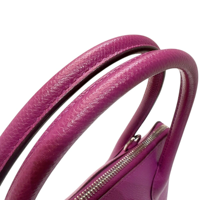 エルメス HERMES ボリード31 □J刻印　(2006年製) シクラメン シルバー金具 ヴォーエプソン レディース ハンドバッグ