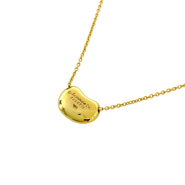 ティファニー TIFFANY＆CO ビーン ネックレス K18YG ジュエリー