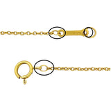 ティファニー TIFFANY＆CO ビーン ネックレス K18YG ジュエリー