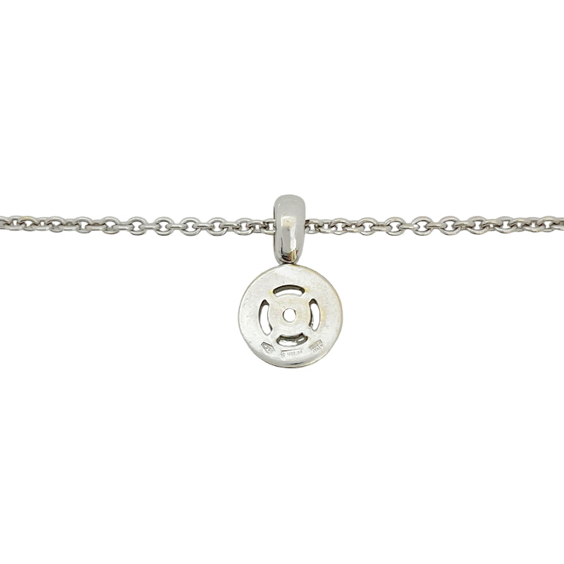 ブルガリ BVLGARI ブルガリブルガリ ダイヤモンドネックレス K18WG ダイヤモンド ジュエリー