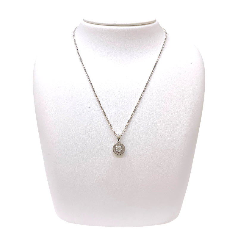 ブルガリ BVLGARI ブルガリブルガリ ダイヤモンドネックレス K18WG ダイヤモンド ジュエリー