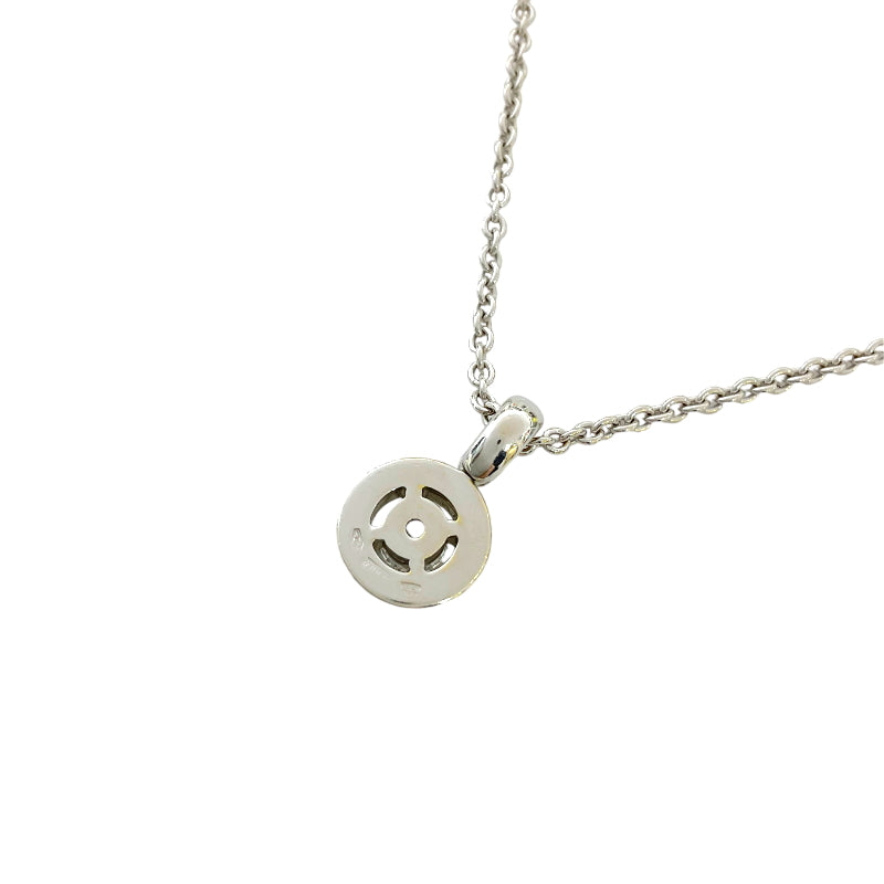 ブルガリ BVLGARI ブルガリブルガリ ダイヤモンドネックレス K18WG ダイヤモンド ジュエリー