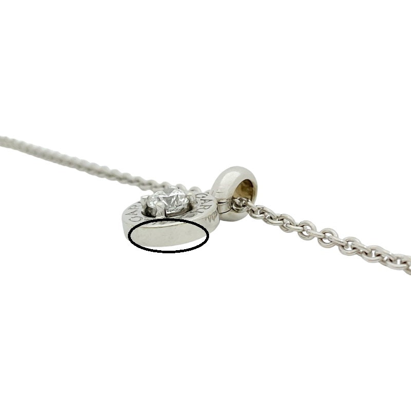 ブルガリ BVLGARI ブルガリブルガリ ダイヤモンドネックレス K18WG ダイヤモンド ジュエリー