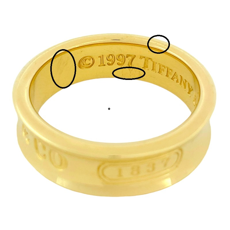 ティファニー TIFFANY＆CO 1837 リング K18YG ジュエリー