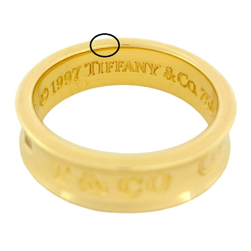 ティファニー TIFFANY＆CO 1837 リング K18YG ジュエリー