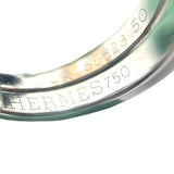 エルメス HERMES ダイヤ リング #50 K18ホワイトゴールド ジュエリー