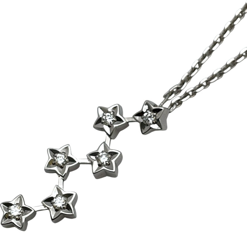 シャネル CHANEL コメットネックレス シルバー 750ホワイトゴールド アクセサリー