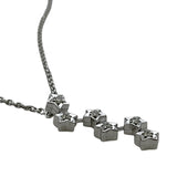 シャネル CHANEL コメットネックレス シルバー 750ホワイトゴールド アクセサリー