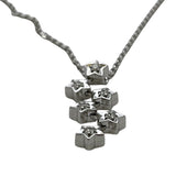 シャネル CHANEL コメットネックレス シルバー 750ホワイトゴールド アクセサリー
